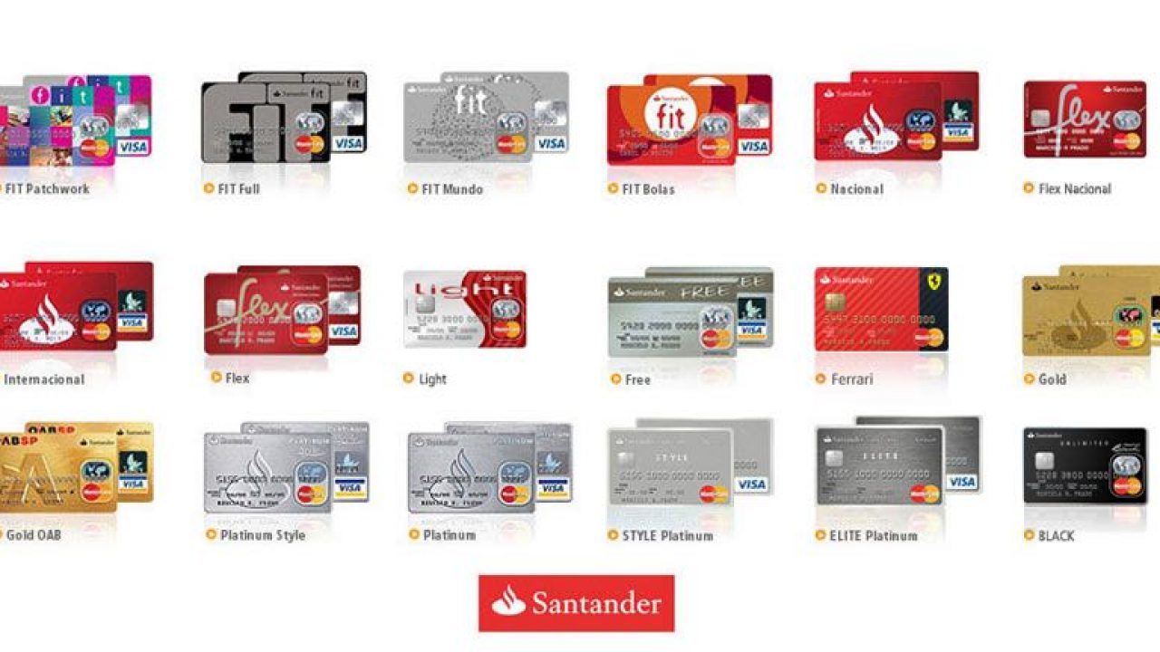 Cartões de Crédito internacionais do Banco Santander – Qual vale mais a pena?